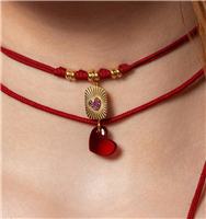 Pendente Rue des Mille Donna in Ottone CB-LCN 103 - CB-LCN 103